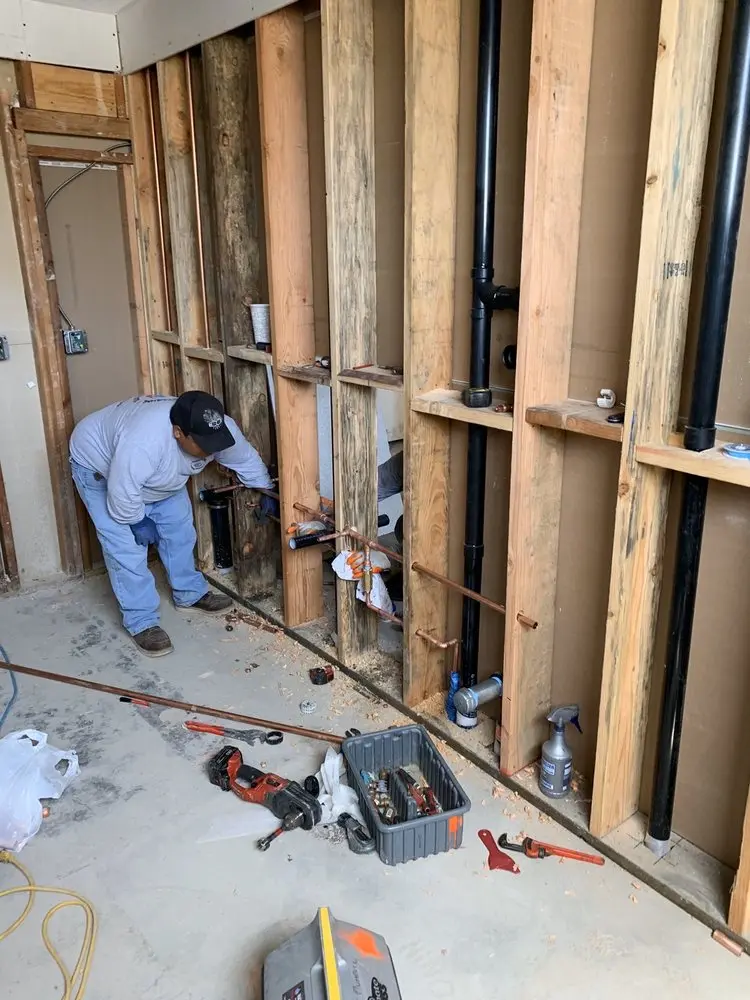 Commercial rough-in plumbing for Trenchless Sewer Repair in Richwood